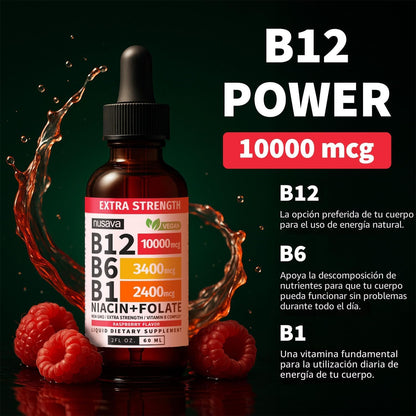Vitamina B12 Nusava x2 | Recupera tu Energía y Reduce la Fatiga