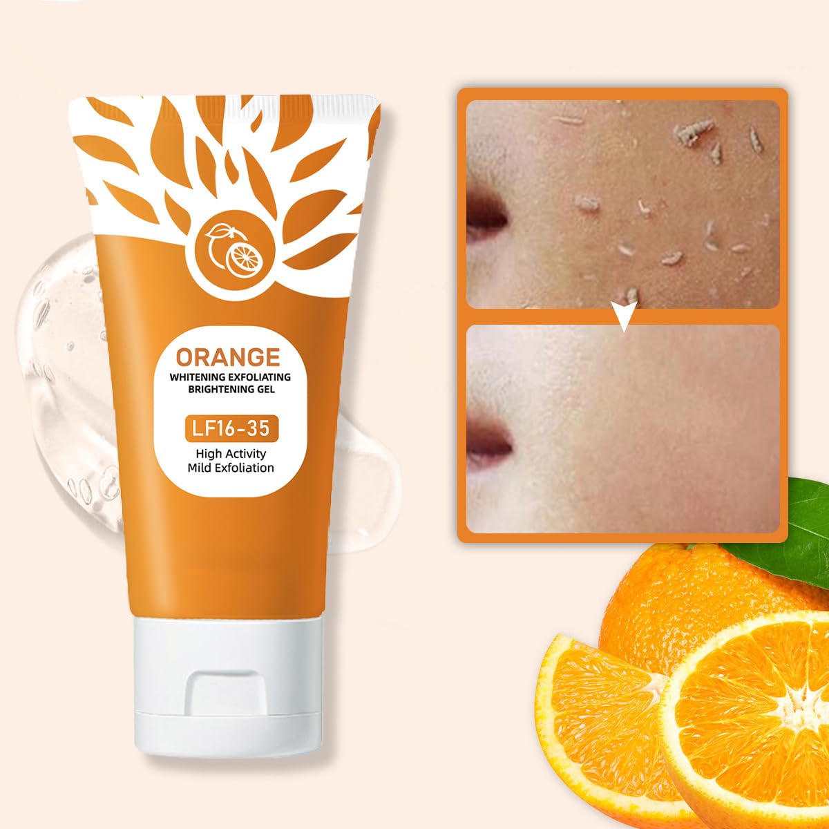 Gel Exfoliante Orange | Limpieza Profunda y Piel Más Clara