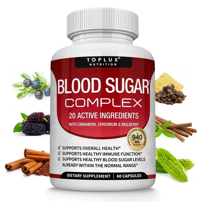 Blood Sugar Complex | Control Natural y Constante de Tu Azúcar en Sangre