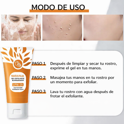 Gel Exfoliante Orange | Limpieza Profunda y Piel Más Clara