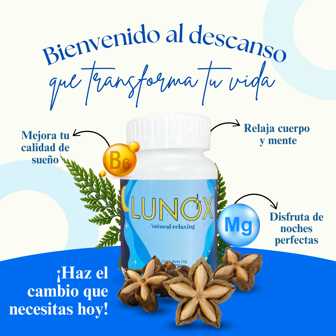LUNOX Sueño Profundo y Natural | 30 Capsulas