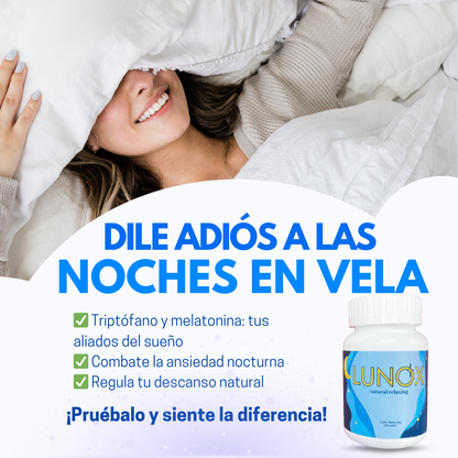 LUNOX Sueño Profundo y Natural | 30 Capsulas