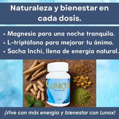 LUNOX Sueño Profundo y Natural | 30 Capsulas