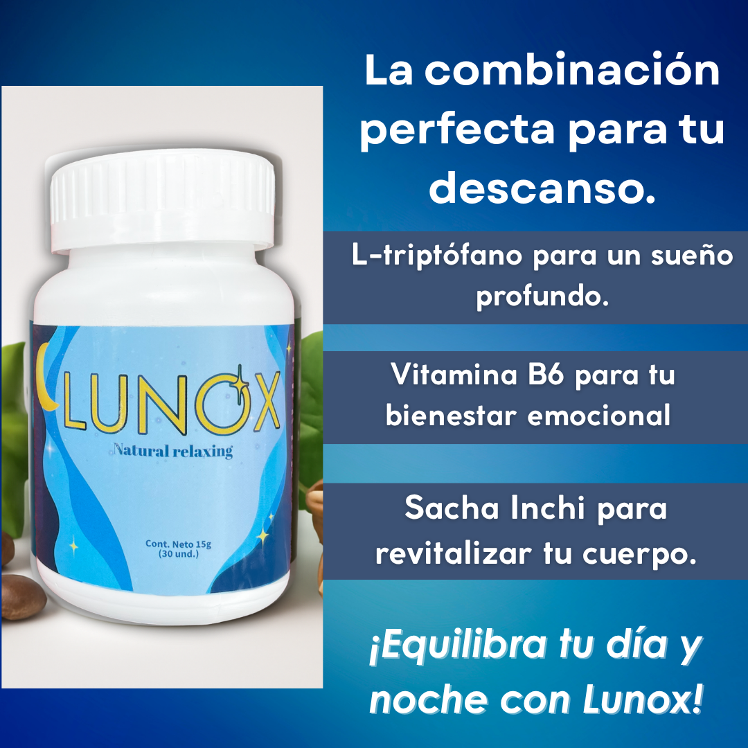 LUNOX Sueño Profundo y Natural | 30 Capsulas