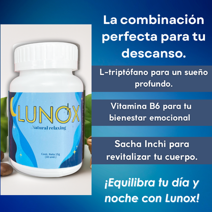 LUNOX Sueño Profundo y Natural | 30 Capsulas