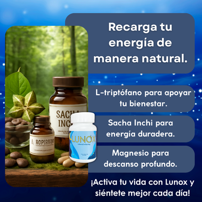 LUNOX Sueño Profundo y Natural | 30 Capsulas