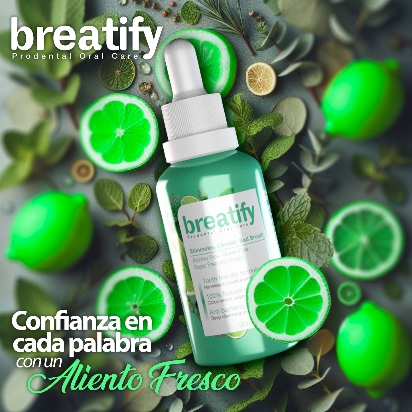 Breatify | Control de mal aliento